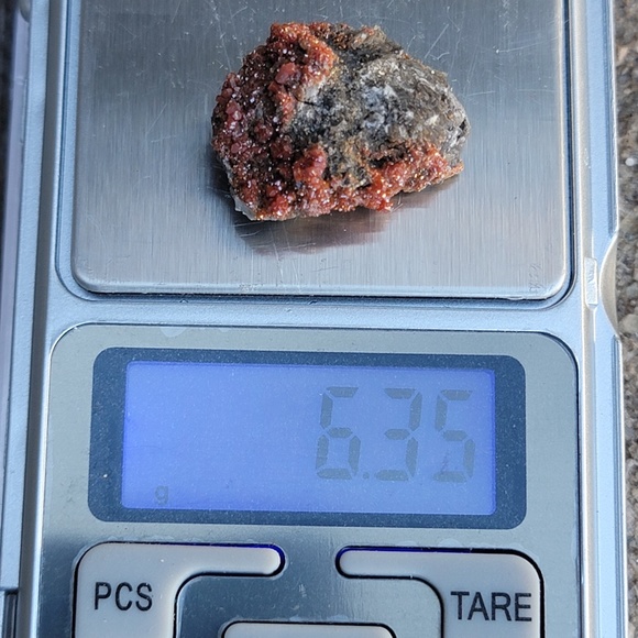 Arizona Vanadinite Rock | Red Crystals | La Paz County | Arizona | Raw Stone - Picture 8 of 8